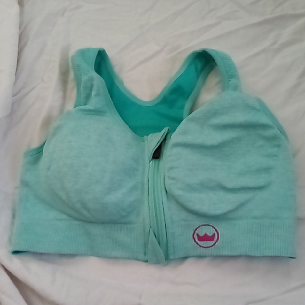 Mint Green Sports Bra